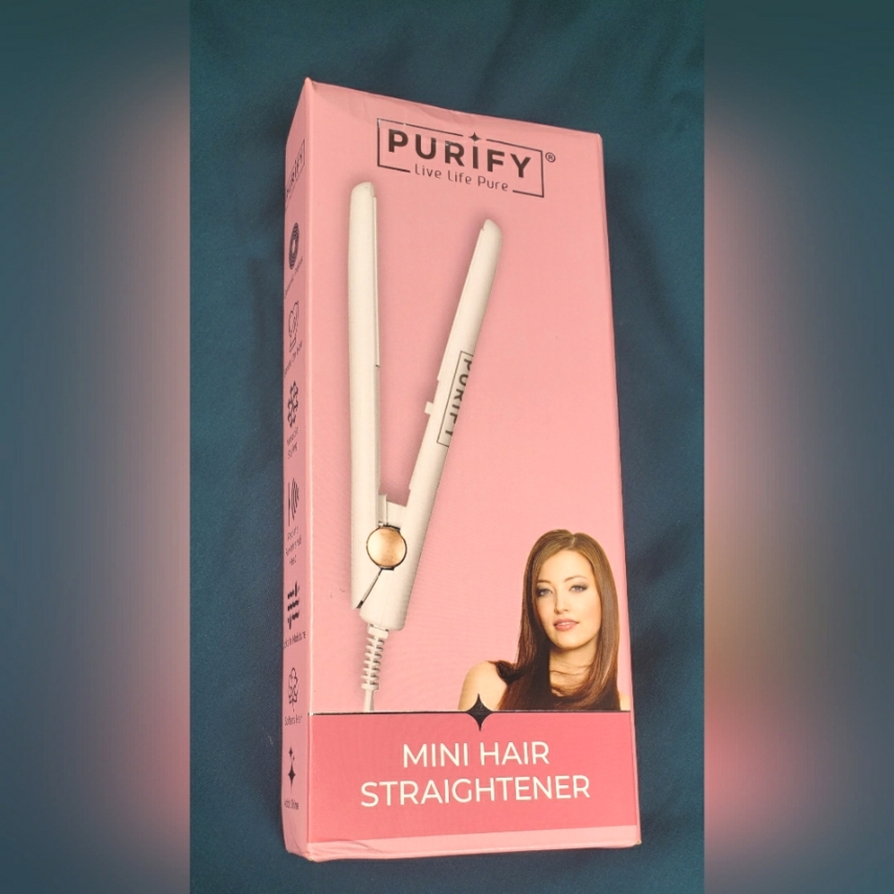 Purify Mini Hair Flat Iron *NEW IN BOX*